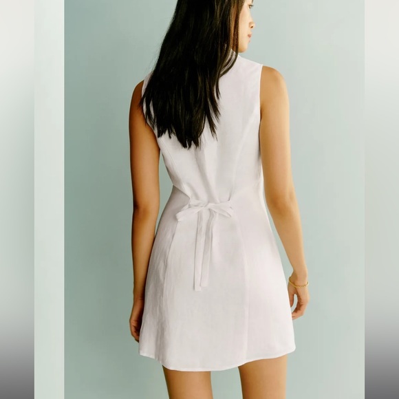 Reformation 100% linen dress - Picture 4 of 5